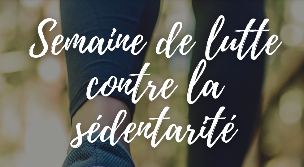 Semaine de lutte contre la sédentarité
